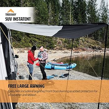 Amazon.com: Trekway Waterproof SUV Instant Popup Camping